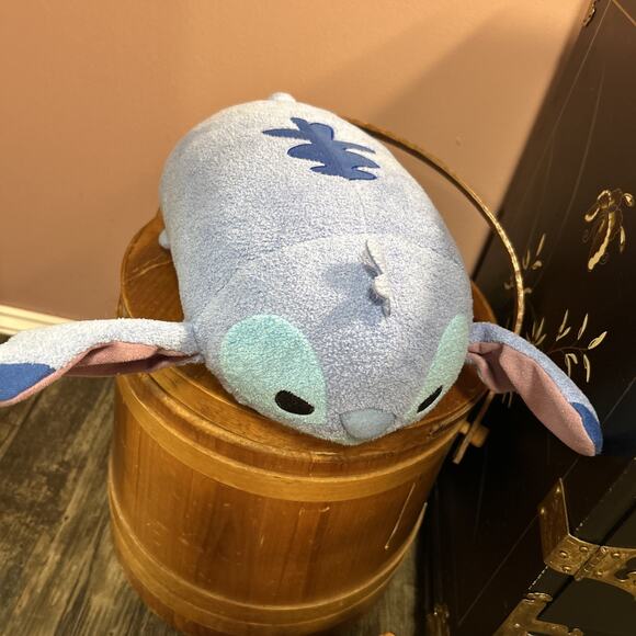 Disney Store Stitch Tsum Tsum Plush 12" Stackable Stuffed Animal Mochi Soft - Picture 3 of 9